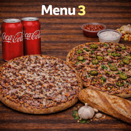 Pizza menu 3