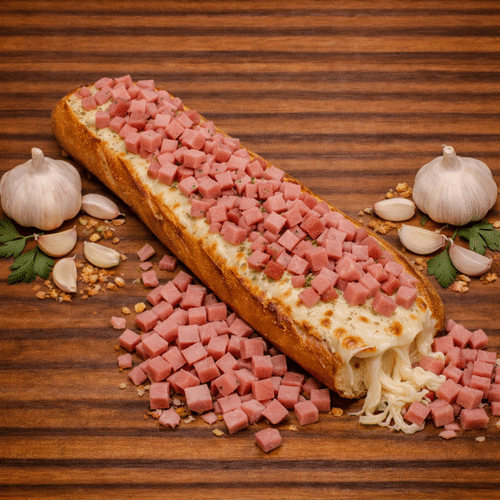 L.baguette kaas en spek