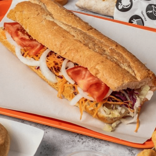 Menu Sandwich boeuf