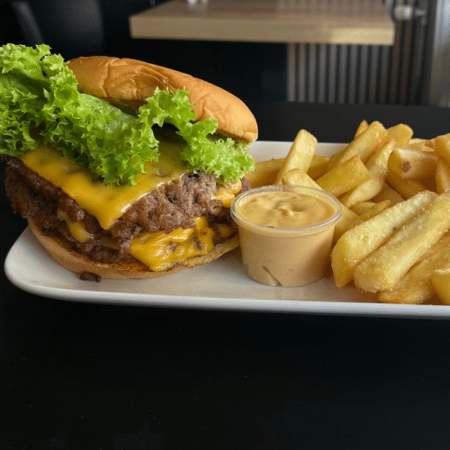 Menu suprême cheeseburger