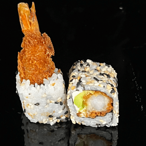 California roll tempura crevette avocat fromage (6 pièces)