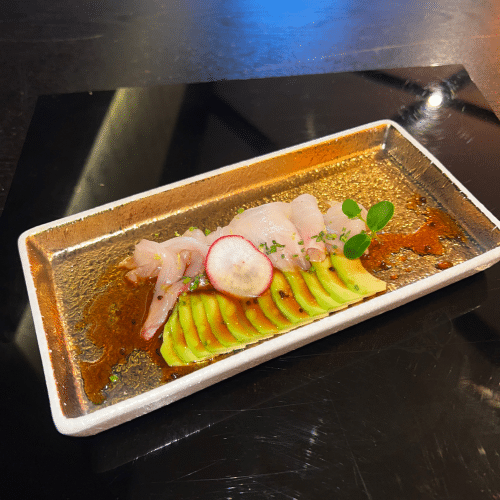 Carpaccio dorade