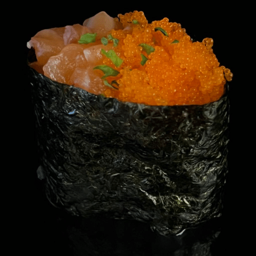 Gunkan saumon massago