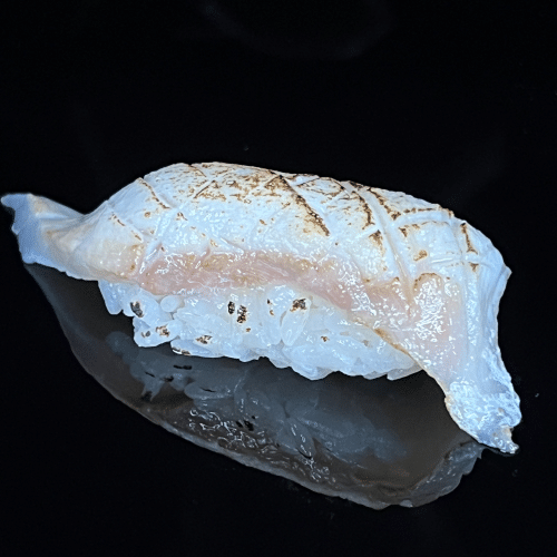 Nigiri dorade mi-cuit