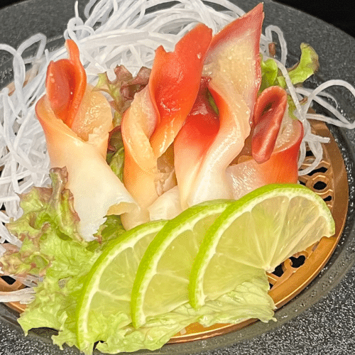 Sashimi palourdes arctiques