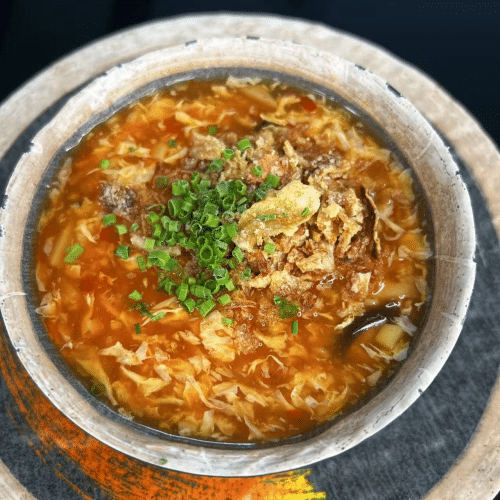 Soupe piquante