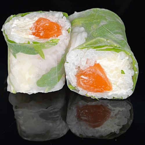 Spring roll saumon fromage (6 pièces)