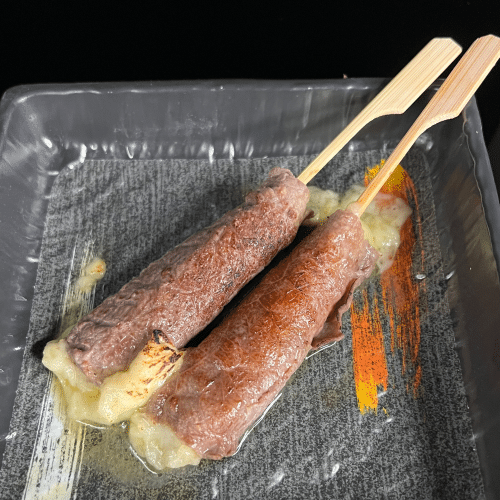 Yakitori bœuf fromage