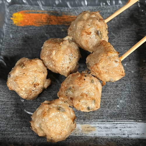 Yakitori boulettes de poulet