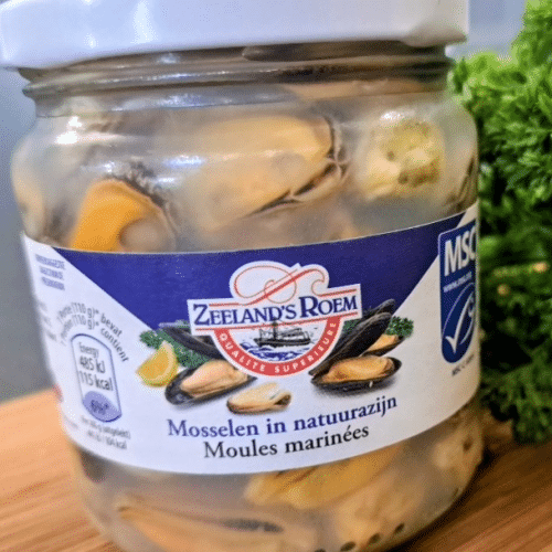 Mosselen in zuur