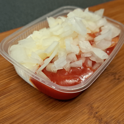 Speciaalsaus met ketchup