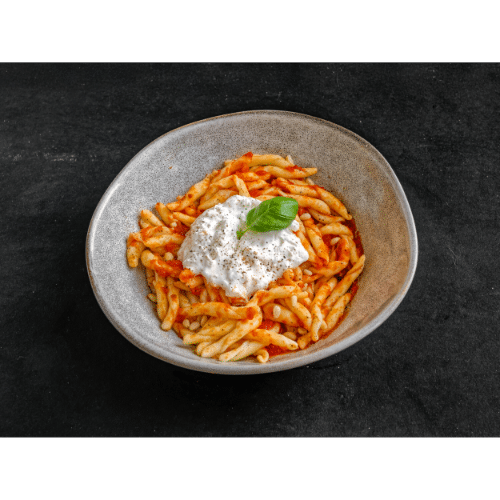 Strozzapreti straciatella