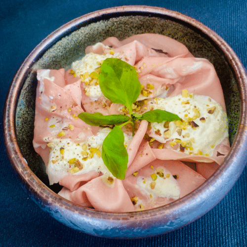 Mortadelle e stracciatella