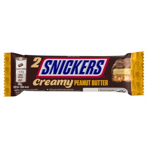 Snickers Creamy Peanut Butter 36 g