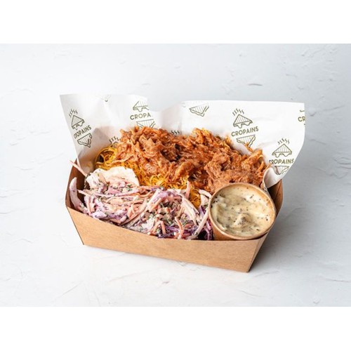 BBQ Chicken Cheddar Fries