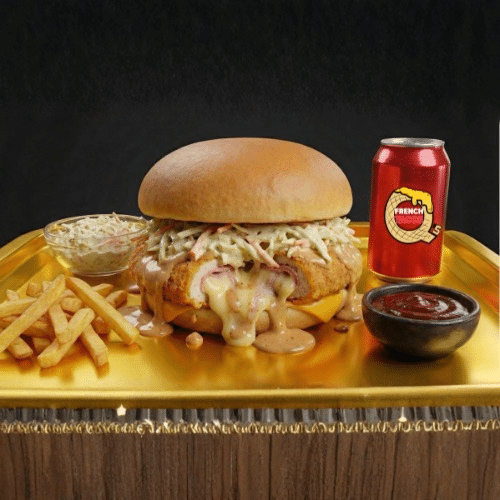 Menu Burger Bleu Bomber