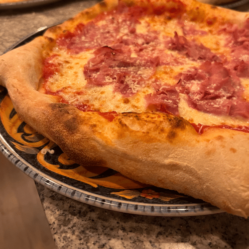 Pizza prosciutto