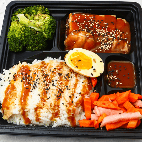 Bento teriyaki zalm