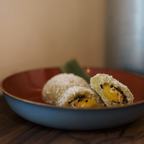 Handmade Red Bean & Lotus Root Mochi