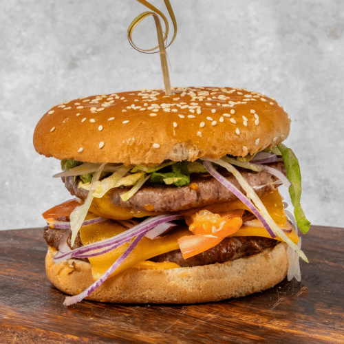 Jumbo beef cheezy burger