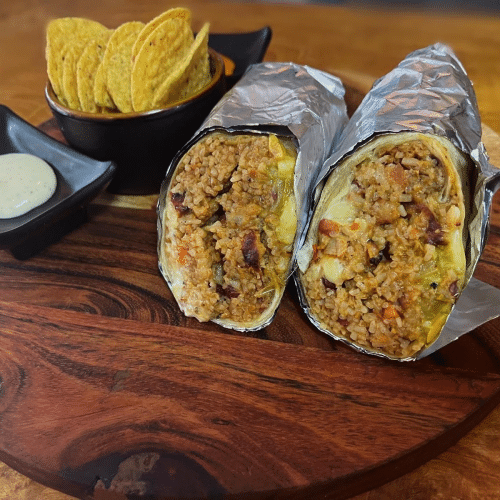 Burrito Steak & onion