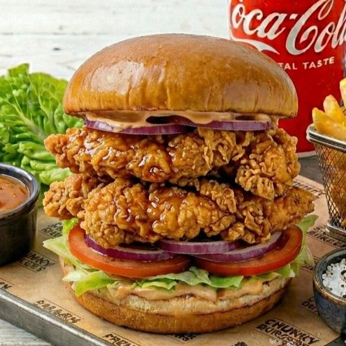 Fried Chicken Burger