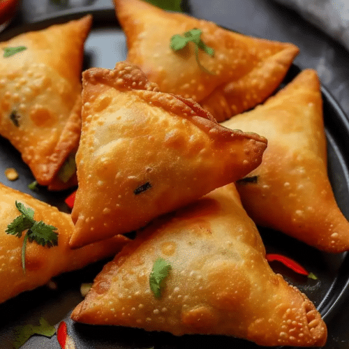 Chicken tikka samosa