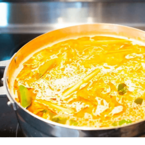 Chinese curry soup box