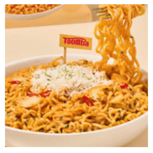 Creamy Toomba noodles (halal)