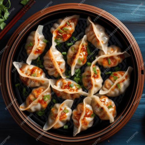 Gyoza met eend