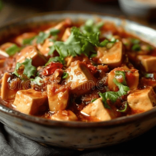 Ma Po Tofu spicy