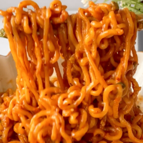 Shin ramen spicy noodles