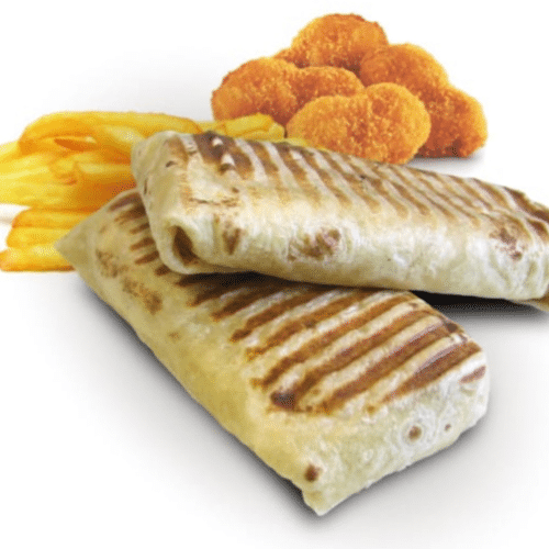 Tacobite met kipnuggets