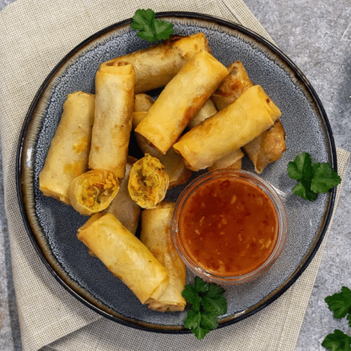 Vegetarische Vietnamese loempia's