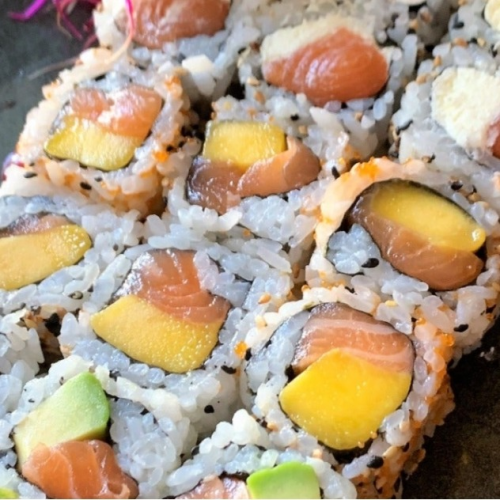 Plateau california saumon