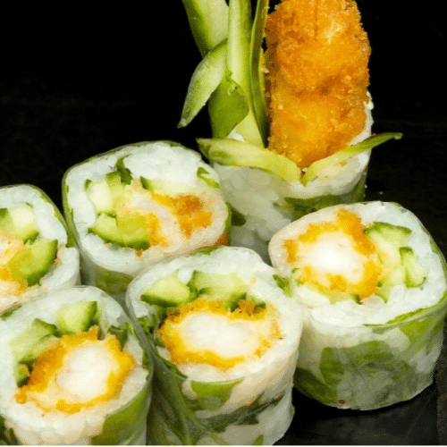 Springroll ebi tempura truffe