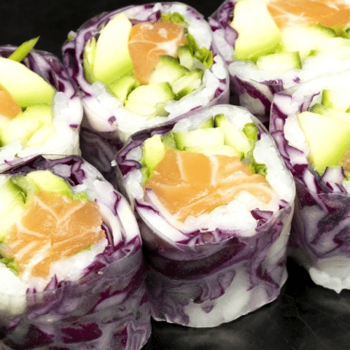 Springroll saumon primeur