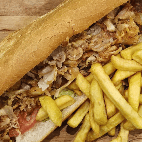 Mitraillette pita Veau