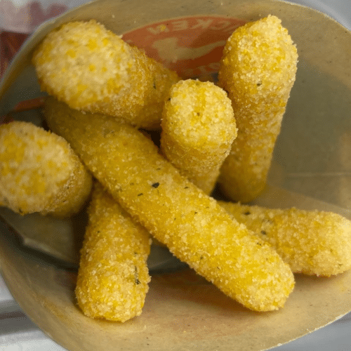 Mozzarella sticks (6 stuks)