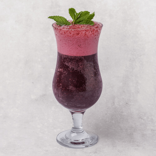 Smoothie aardbei-framboos