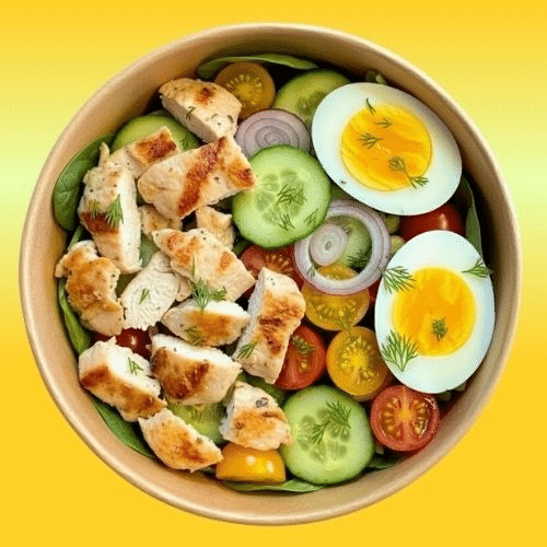 Chicken Protein Saladebowl