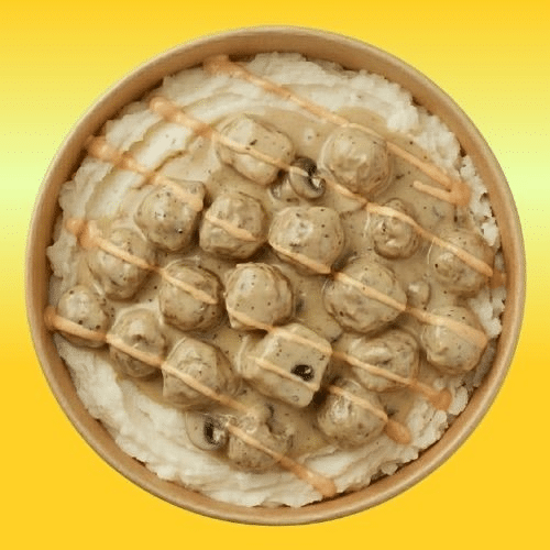 Creamy Chicken Puree Bowl