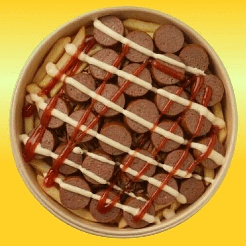 Loaded Frikandel bowl