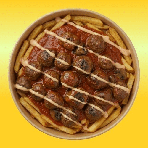 Loaded Meatballs bowl