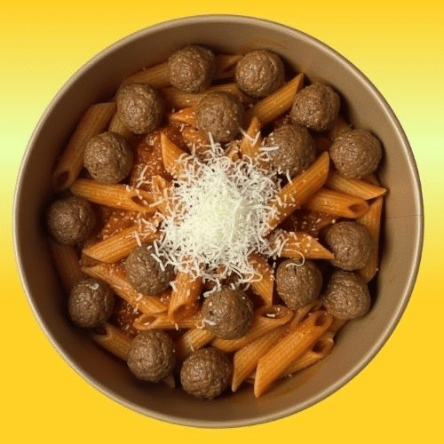Pasta Meatball Bowl