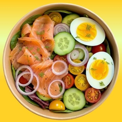 Salmon Energy Saladebowl