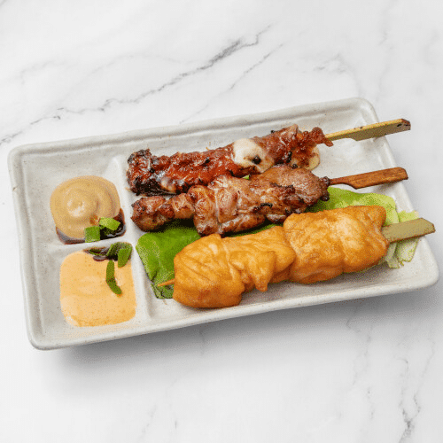 Trio yakitori