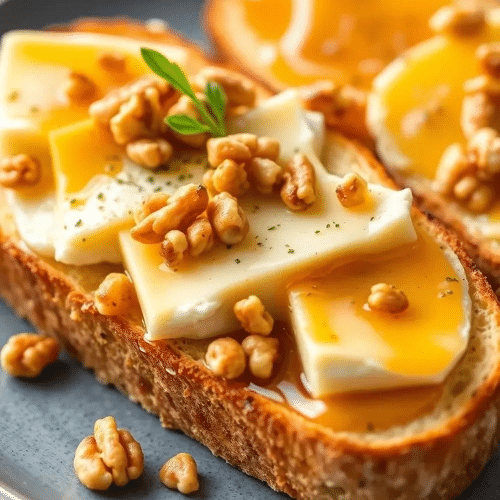 Toast boter en honing