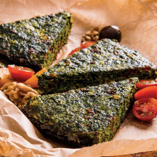 Toast koko sabzi (speciaal het smakenhuis)