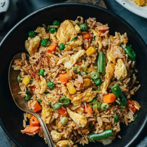 75. Wok Rijst Vegetarisch